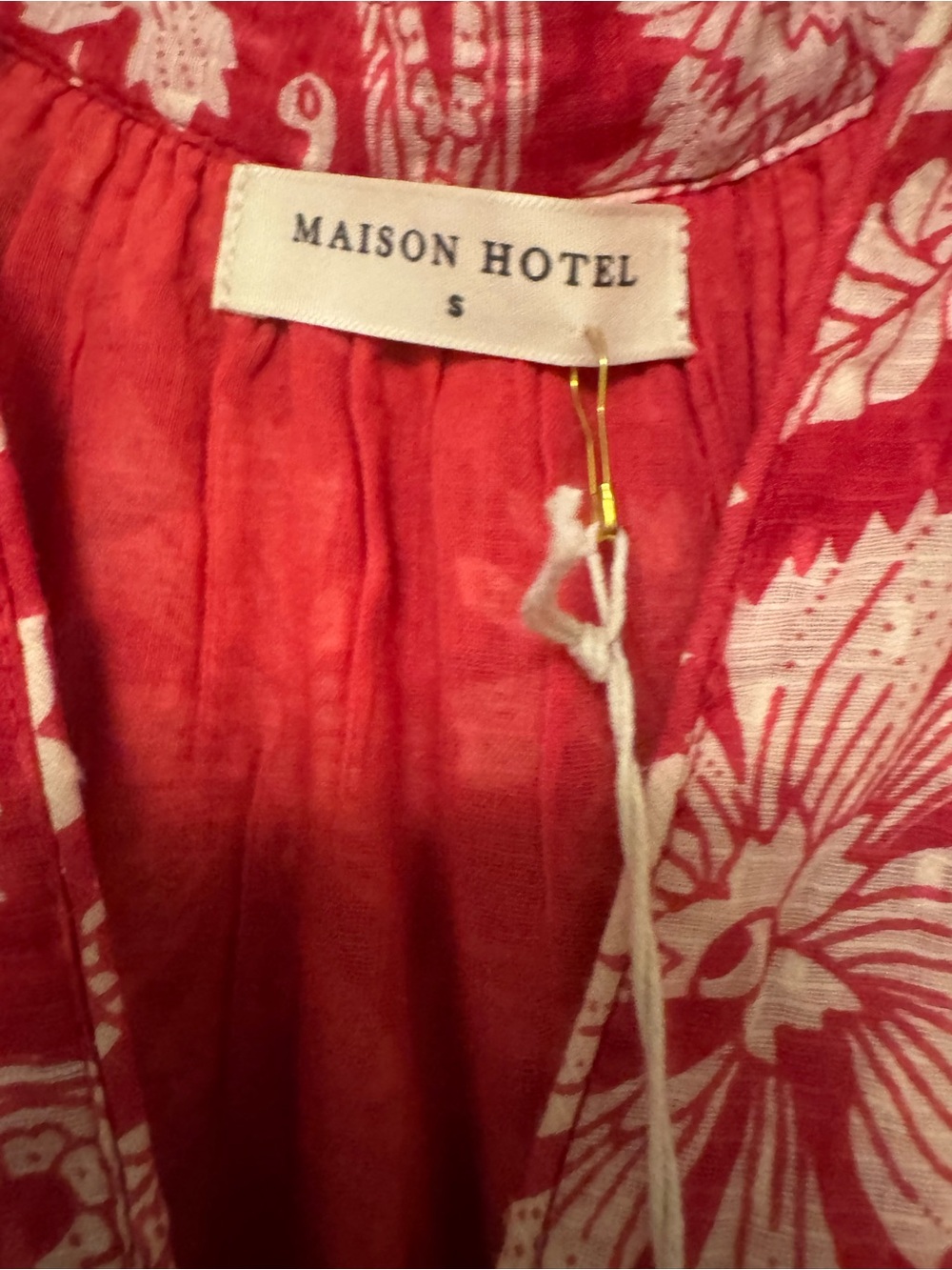 Red Floral Halter Maxi Dress - Women - Picture 3 of 4